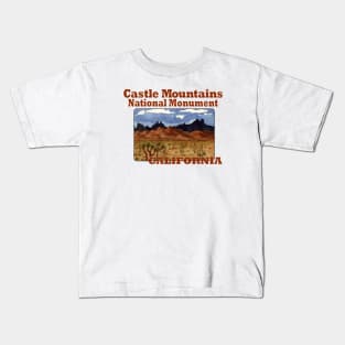 Castle Mountains National Monument, California Kids T-Shirt